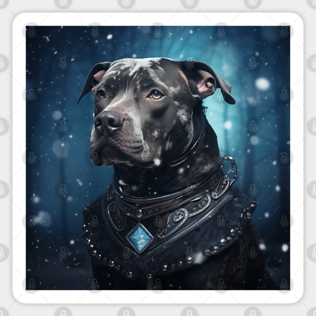 Warrior Pitty Sticker by Enchanted Reverie